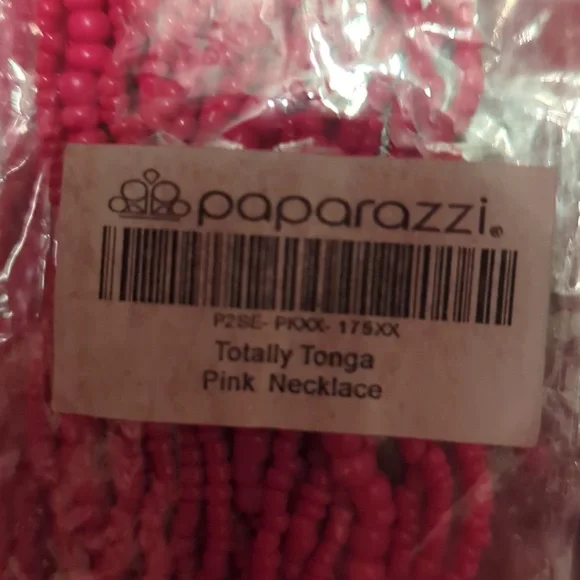 Multi-Strand Hot Pink Beaded Necklace - Women Jewelry - Picture 3 of 3